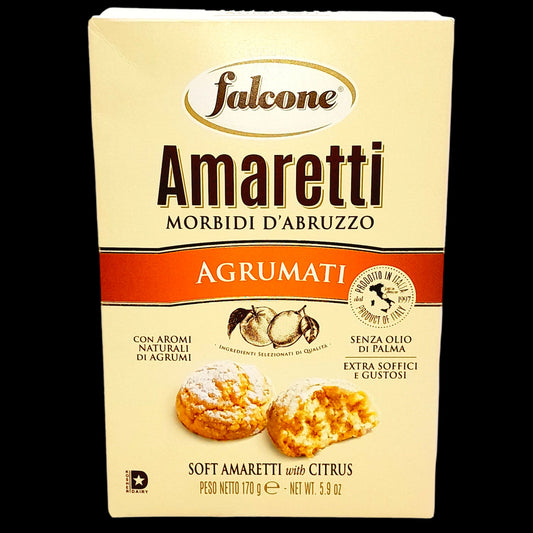 Falcone Amaretti Pastry - Citrus Fruits 170g