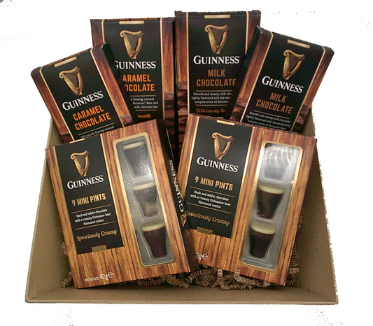 Guinness Hamper cardboard hamper